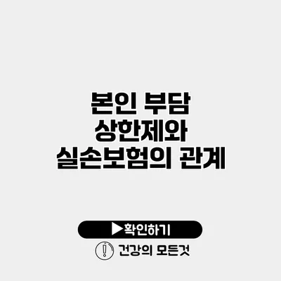 본인 부담 상한제와 실손보험의 관계